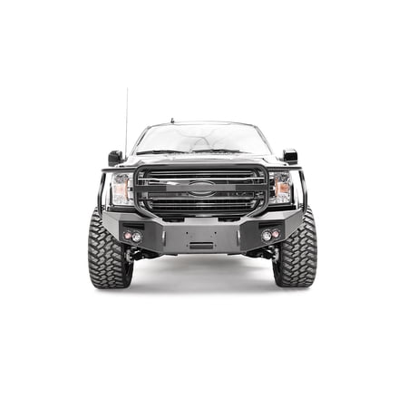 FAB FOURS 18-C F150 WINCH BUMPER W/ FULL GRILL GUARD Fits select: 2019 FORD F150 SUPERCREW, 2018 FORD F150