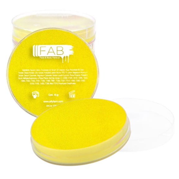 FAB Face Paint - Lemon Yellow 144 (45g)