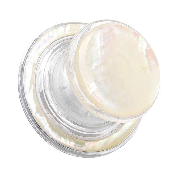 FAB POPS Iridescent Pearl Magnetic Phone Grip with Expanding Landscape Kickstand, Includes Adhesive Adapter Plate, Works with Smartphones & Mini Tablets