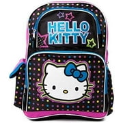FAB Starpoint Hello Kitty 16 Rainbow Polka Dot Backpack