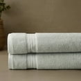 thumbnail image 1 of FABDREAMS 100% Organic Cotton GOTS Ceritied 700 GSM Bath Sheet Towel Set of 2, 2 Bath Sheet Towels 36 x 70 in, Green, 1 of 8