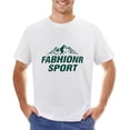 thumbnail image 1 of FABHIONR SPORT Men’s Graphic T-shirt Vintage Short Sleeve Sport Tee White XL, 1 of 2