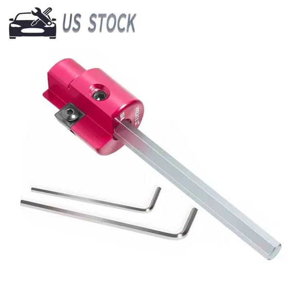 FABLE- 1/2'' Pvc Pipe Reamer With 1/4" Hex Shaft,Plastic Pipe Fitting Reamer 1/2" Drill