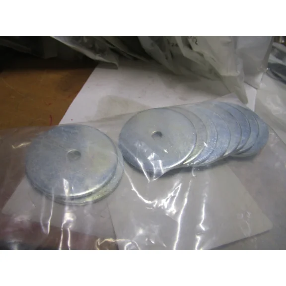 FABLE- 1/4" X 2.000" Od Low Carbon Zinc Finish Steel Thick Fender Washer Qty 10