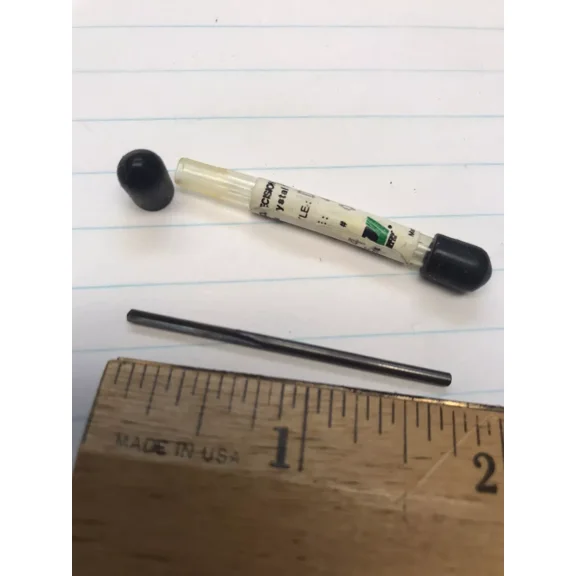 FABLE- 1 Pc. #48 Solid Carbide Straight Flute Drill. Ptd Usa (Loc Stk)