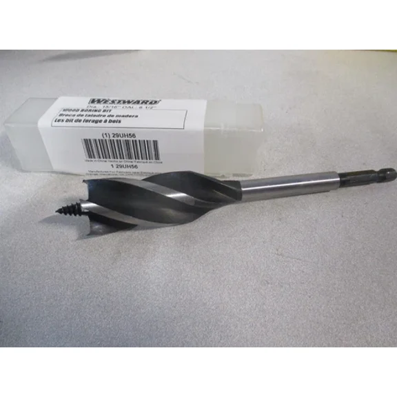 FABLE- 15/16" Wood Boring Bit For Hard Wood And Soft Wood 1/4" Shank X 6-1/2" Oal