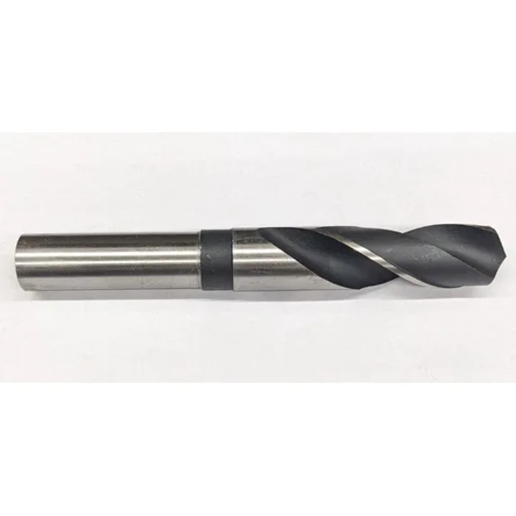 FABLE- 27/32" S&D Reduced Shank Drill Hss 3/4" Shank 118° New - Silver And Deming