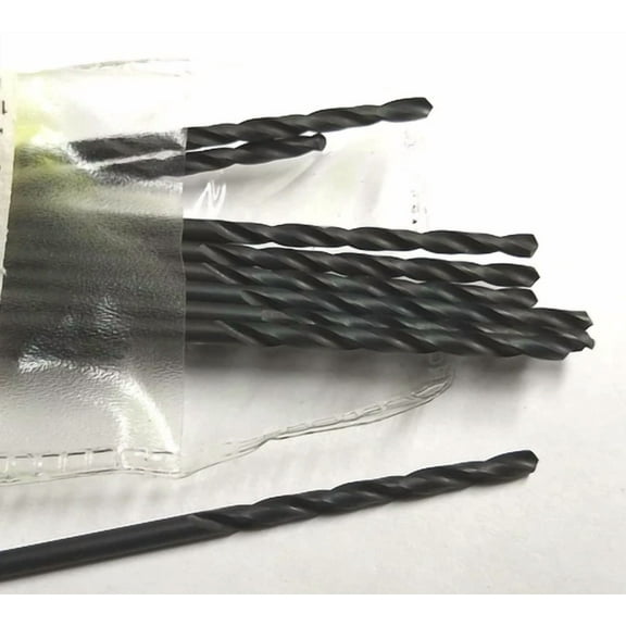 FABLE- 2Mm 10 Pieces Twist Drill Bits Metric High Speed Steel Hs Hss 2.0 Mm 2" Long Oal