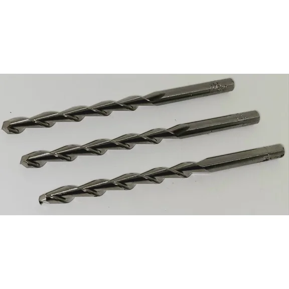 FABLE- #4 (.2090") Parabolic Jobber Drill Bit Rh Cut High Speed Butterfield Lot Of 3