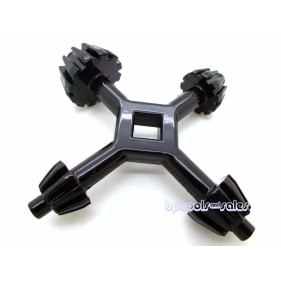 FABLE- 4-Way Drill Press Chuck Key 1/2" 9/16" 5/8" 11/16" Universal Combination Hand