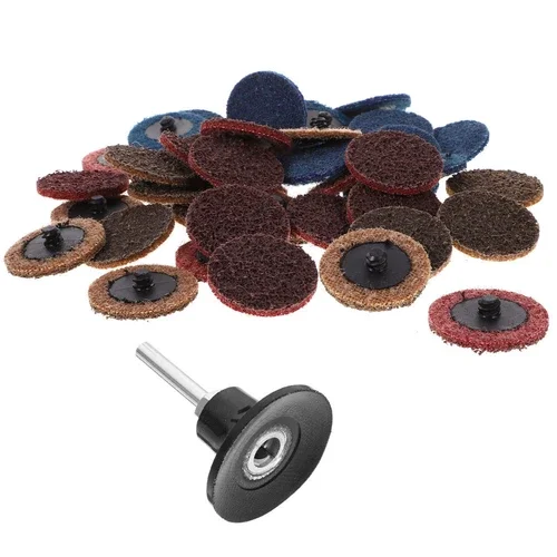 FABLE- 45 Pcs Grinding Polishing Sheet Grinder Backing Pad Sanding Discs