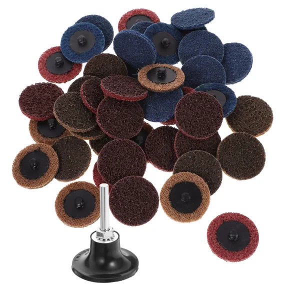 FABLE- 45 Pcs Grinding Polishing Sheet Sanding Discs Pad Grinder Backing