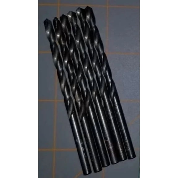 FABLE- 5/32" Screw Machine Drill Bits Left Hand High Speed Steel National 6 Pack