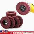 thumbnail image 1 of FABLE- 5Pc Metal Abrasive Polishing Buffiing Wheel 3.96In Flap Discs For Angle Grinder, 1 of 5