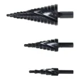 thumbnail image 1 of FABLE- 6/8/10Mm Shank Hss Step Drill Bit Set Large Cone Titanium Bit Hole Cutter, 1 of 5