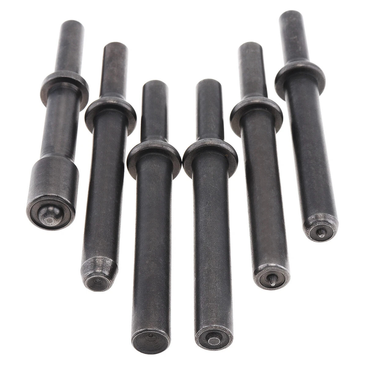 FABLE- 6Pcs 45# Steel Solid Air Rivet Impact Head Pneumatic Tool For ...