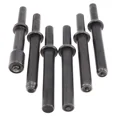 thumbnail image 1 of FABLE- 6Pcs 45# Steel Solid Air Rivet Impact Head Pneumatic Tool For Drilling / Rusting, 1 of 5