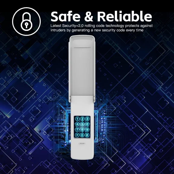 FABLE- 877Lm For Liftmaster Craftsman Garage Door Keypad Entry Opener Keyless One