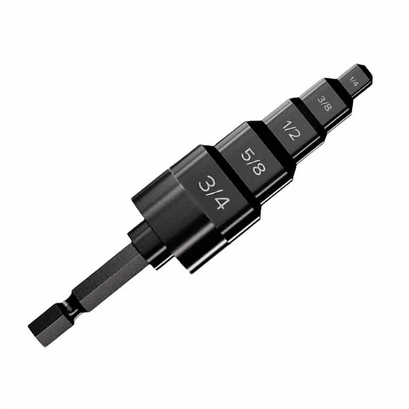 FABLE- Air Conditioner Copper Pipe Tube Expander Swaging Tool Drill Bit Flaring 5 Sizes