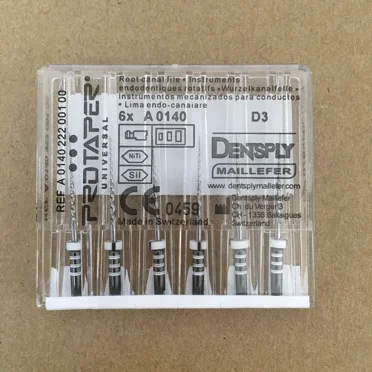 Dentsply ProTaper Universal Rotary Retreatment Files – Assorted Pack D2 (New, Endodontics)