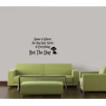 thumbnail image 1 of FABLE- Home Is Where Dog Hair Sticks Decal Wall Vinyl Word Sticker Lettering Dog Sticky, 1 of 2