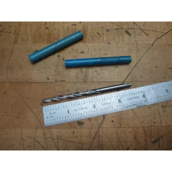 FABLE- Lot Of 2 Mohawk Tools Hs Step Drill Countersink .1285" X .1875" Oal=3.5"