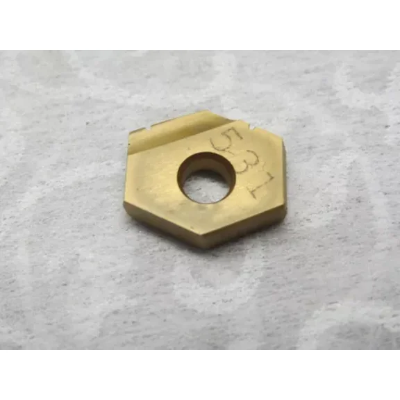 FABLE- Madison Cutting Tools Duodex Spade Accusize Inserts 0.531" T-15 Hss Series 0