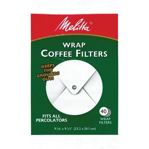 FABLE- Melitta White Wrap Coffee Filter (40-Pack) 627402 Melitta 627402 055437627405