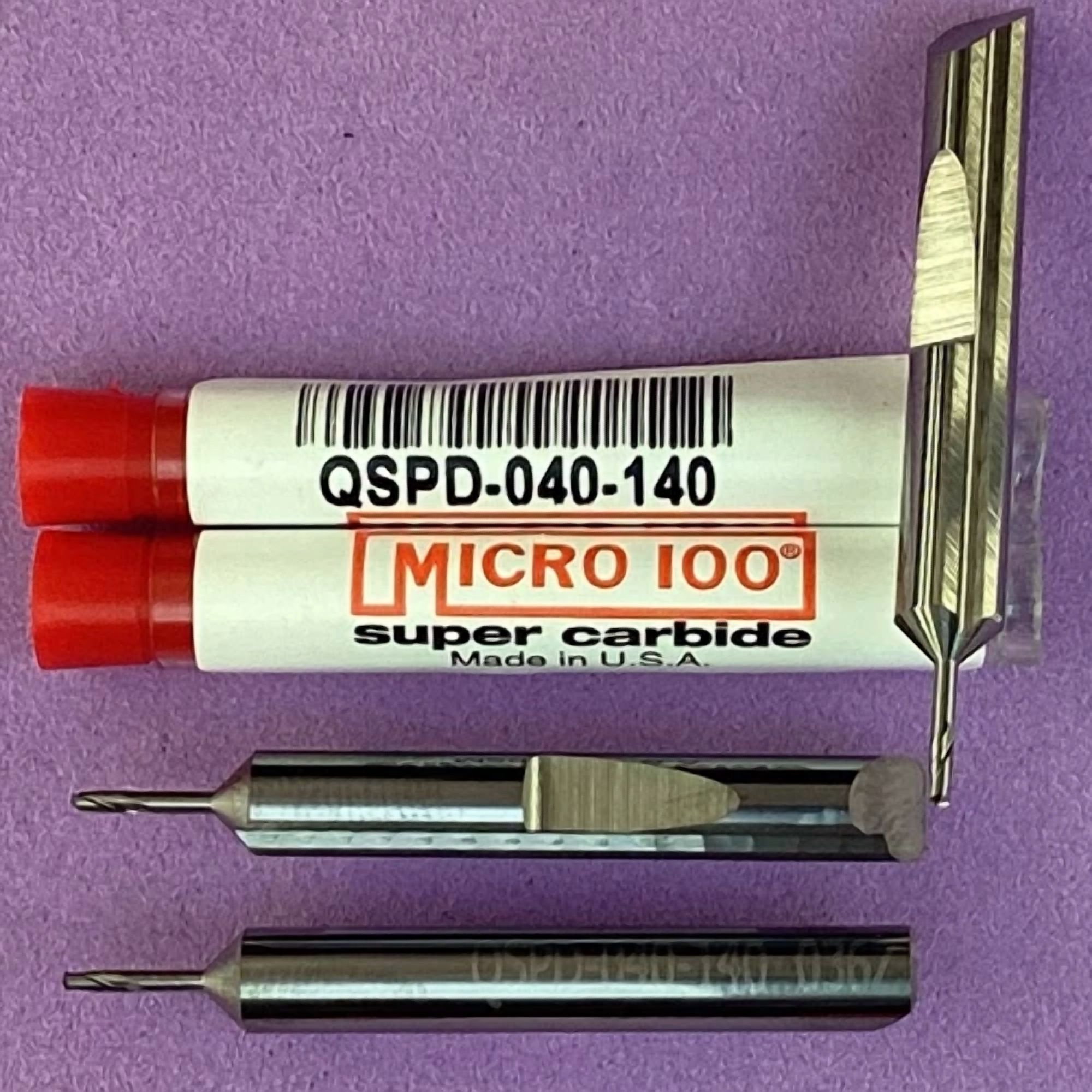 Fable Quick Inventory FABLE- Micro 100 Qspd-040-140 Carbide Quick Change Spotting Drill 0.040 ...
