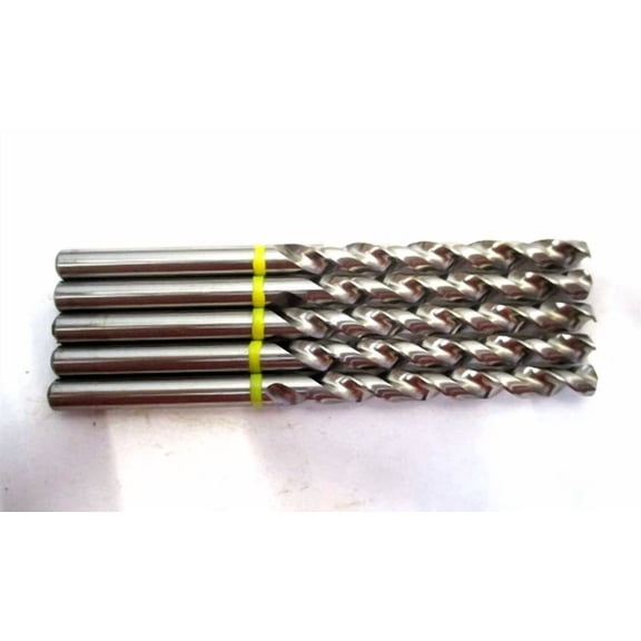 FABLE- New (02371904) 13/64 130 Rh Hss Yellow Band Split Point Jobber Drill - Lot Of 5