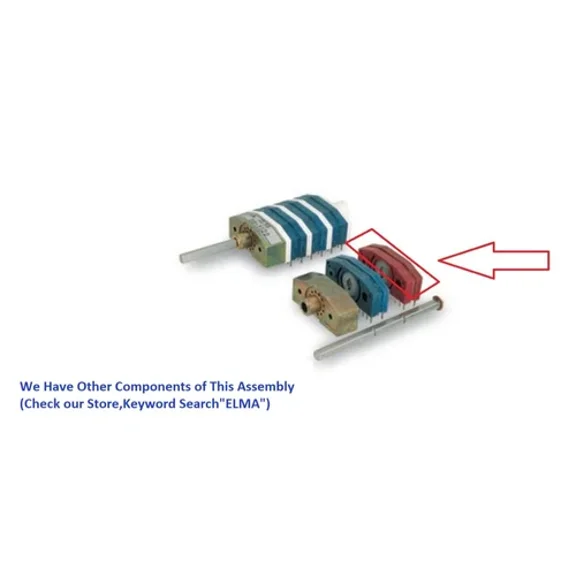 FABLE- Selector Switch, 4217-10 , Elma, Switch Housing, Shorting, Contact : Gold 3 m