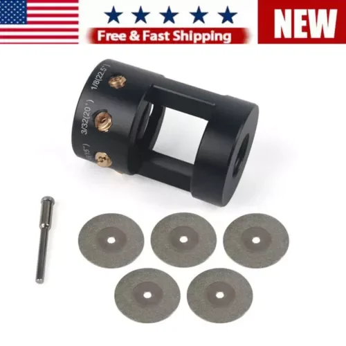FABLE- Tungsten Electrode Sharpener / Grinder Tig Welding Multi-Angle Offsets Tool Kit