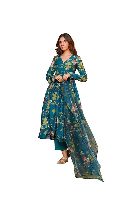 kurta set for women | Women Kurti Pant Set (K 135-136) - Indian Ethnic Traditional Wear Kurta Set