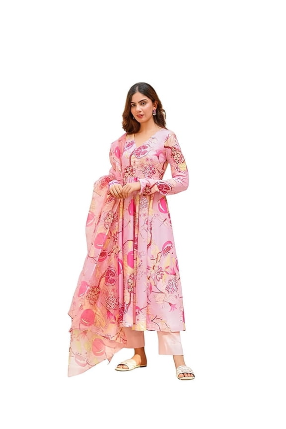 kurta set for women | Women Kurti Pant Set (K 135-136) - Indian Ethnic Traditional Wear Kurta Set