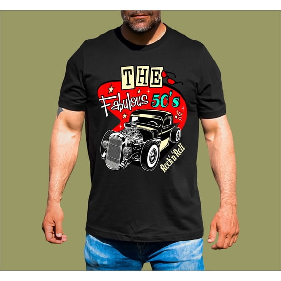 FABULOUS 50'S ROCK N ROLL T-SHIRT