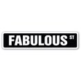 thumbnail image 1 of FABULOUS Street Sign amazing great best exceptionally marvelous | Indoor/Outdoor |  36" Wide, 1 of 5