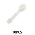 thumbnail image 1 of FACEGA 10Pcs Cabinet Locks Baby Proofing,Innovative Baby Safety Solutions with Hand-Guard Protection,Essential Drawer Locks Baby Proofing for Kids,Smiley, 1 of 4