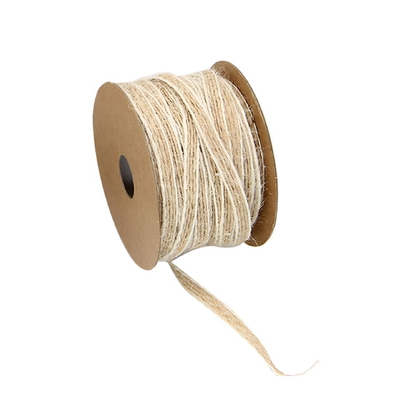 FACEGA 10m/roll Burlap Rope Gift Packing Ribbon Rustic Wedding Party Decoration DIY Burlap Strip