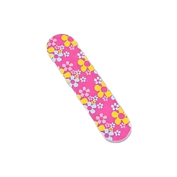 FACEGA 12Pcs Nail File Fashion Prints Mini Emery Board Nail Files Double-Sided Grinding Buffer Nail File Style 3