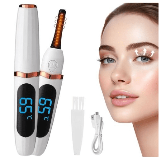 FACEGA 1Pc Intelligent Heat Eyelash Curlers, Safety and Comfort Heated Eyelash Curler, Long-Lasting Heated Lash Curler