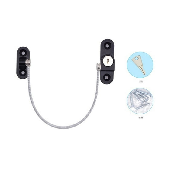 LAMIRO 2Pcs Cabinet Locks Baby Proofing,Easy-Access Child Proof Cabinet Locks,Practical Home Safety Solution,Black Punching 1