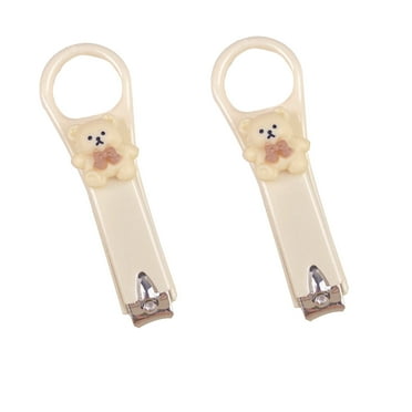 FACEGA 2Pcs Nail Clippers,Cartoon Design Nail Cutter,Ergonomic ABS+Carbon Steel Nail Tools