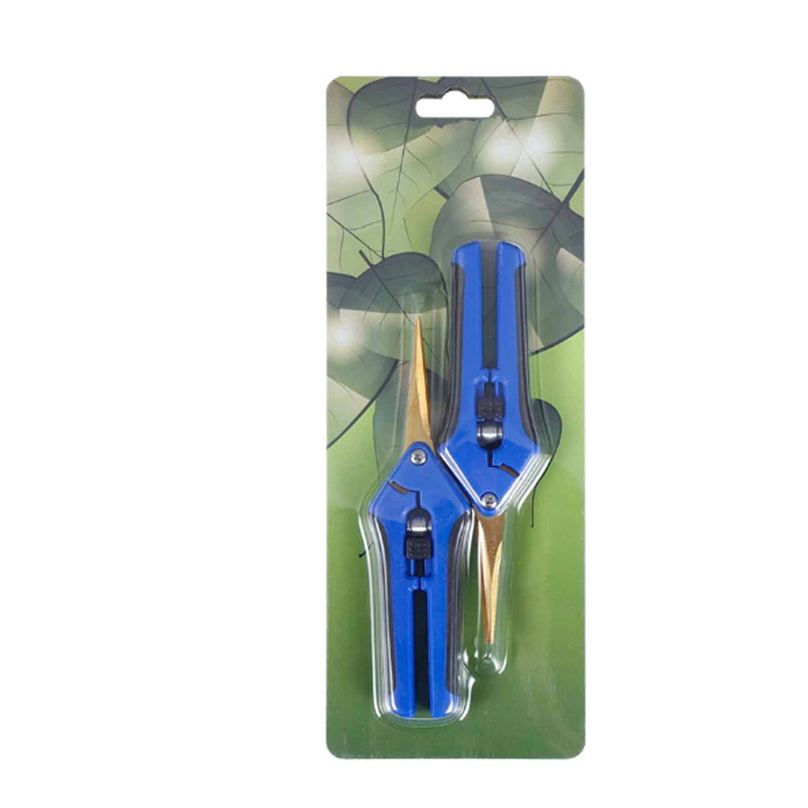 FACEGA 2Pcs Pruning Shears,Compact Ergonomic Garden Shears for Fine ...