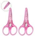 thumbnail image 1 of FACEGA 2Pcs Scissors All Purpose,With Protective Cover 3.5" Small Scissors,Pointed Sewing Scissors,Pink, 1 of 7