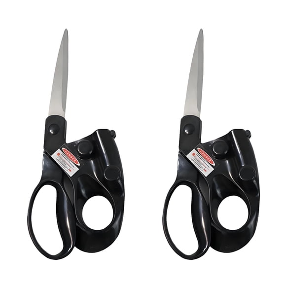 FACEGA 2Pcs Scissors All Purpose, Laser Style Scissors Bulk, For Crafting Detailed Designs on Paper and Fabric, 8.27X2.56X1.58 in Crafting Scissors, Black