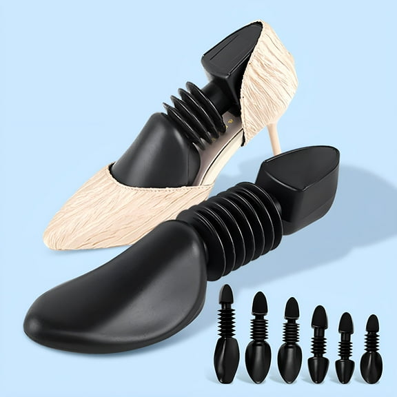 FACEGA 2pcs Shoe Stretchers Adjustable Length Width Shoe Stretcher Non-Slip Shoe Expander for Thick Wide Feet Men, Women, and Children