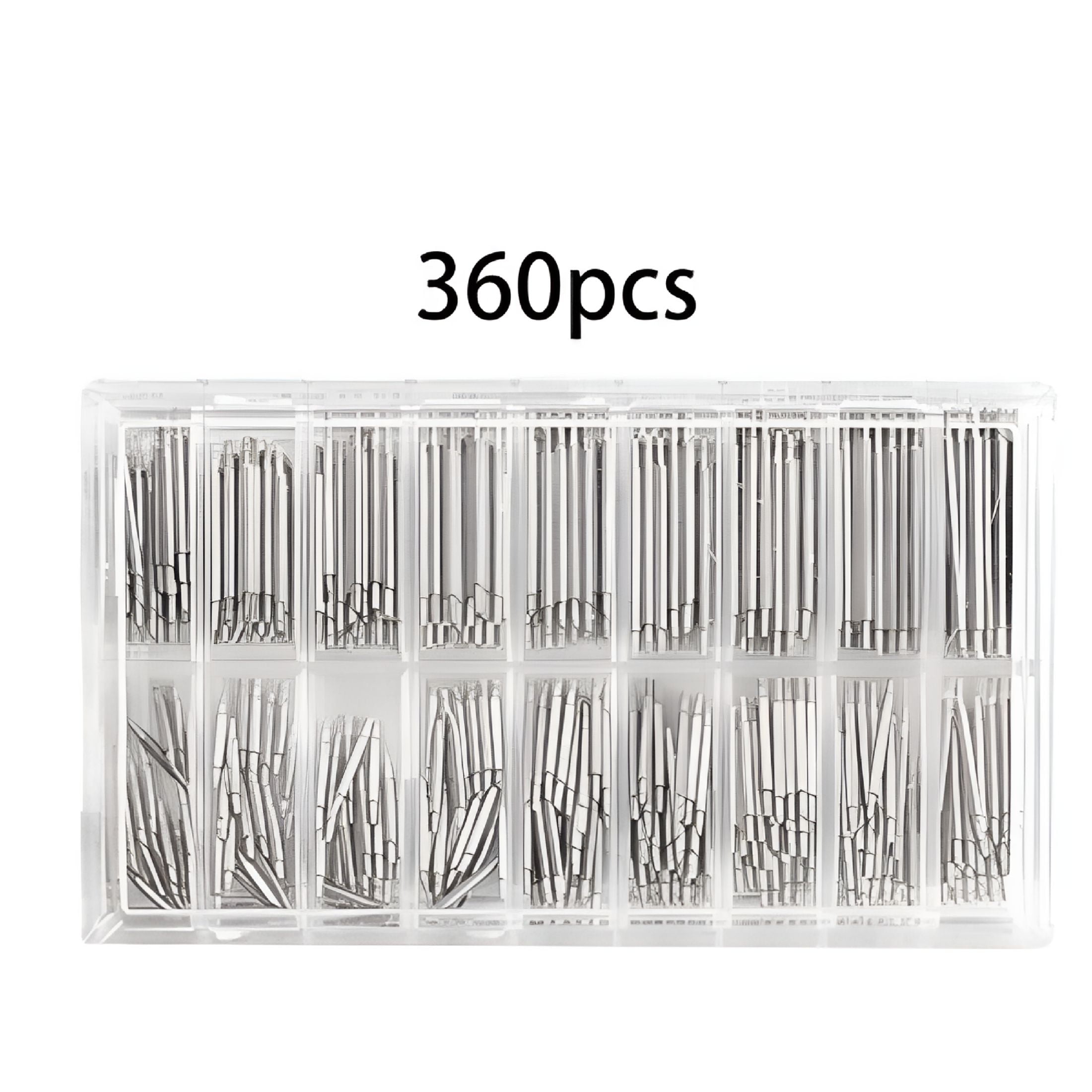 FACEGA 360Pcs Durable Stainless Steel Watch Band Link Pins with Double ...