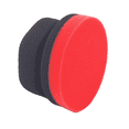 thumbnail image 1 of FACEGA 3Pcs Tire Shine Applicator High-Density Sponge Tire Dressing Polishing Effect Tire Shine Large Red, 1 of 4
