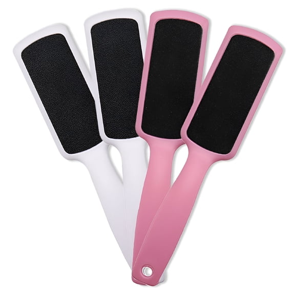 FACEGA 4 Pcs Pedicure Rasp Dead Skin Remover Double Sided Foot Scrubber Heel Scraper Foot Scrub Care Tool