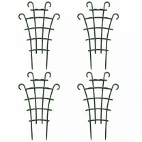 FACEGA 4Pcs Trellis for Climbing Plants Outdoor 10.04" x 6.1" Stackable Garden Trellis Growth Assistance Plant Supports for Indoor Plants